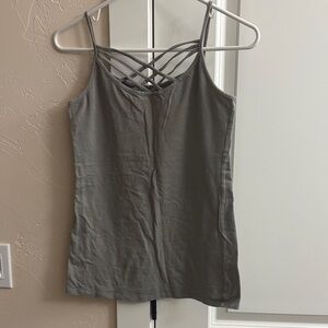 Maurices Charcoal Strappy Camisole